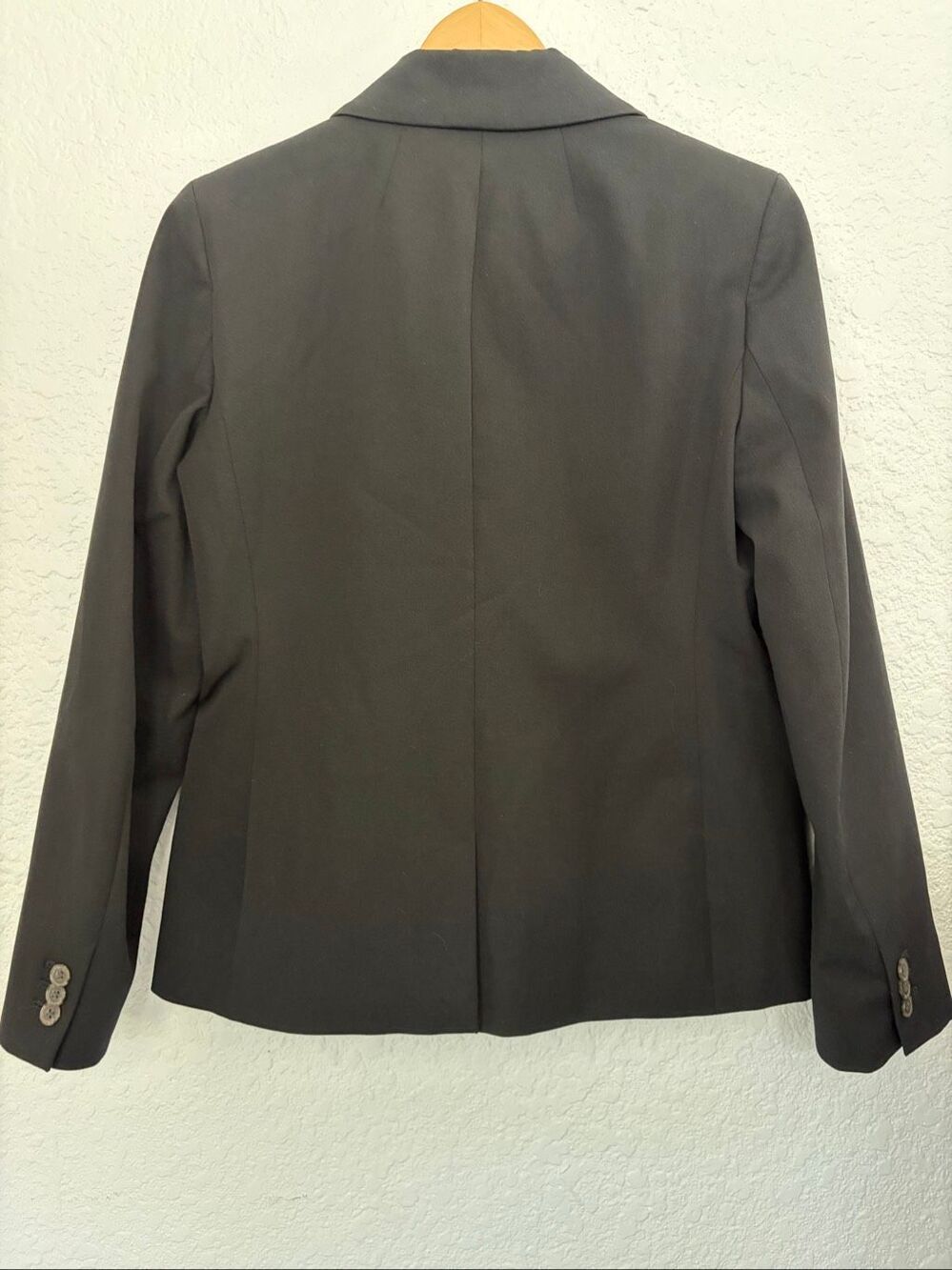J. Crew Devon Double Breasted Cotton Blazer in Black Size 6 - Picture 5 of 12